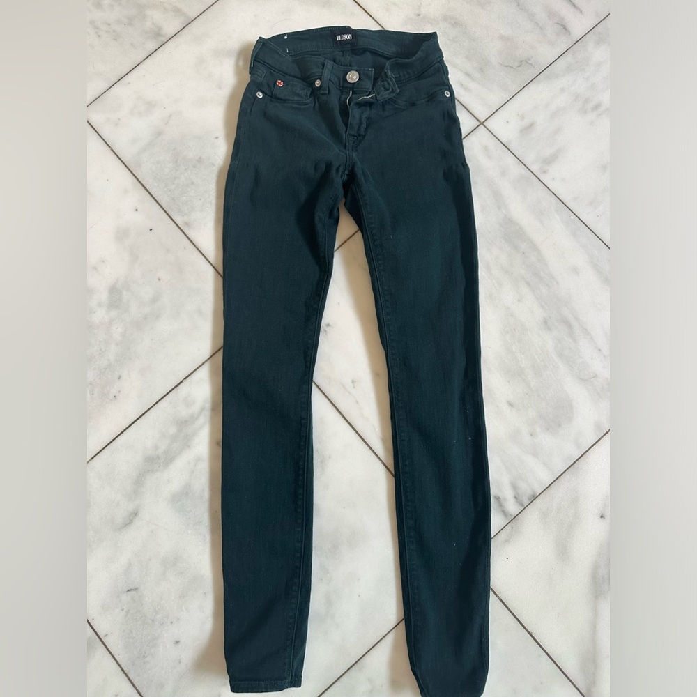 Very dark green Hudson Jeans